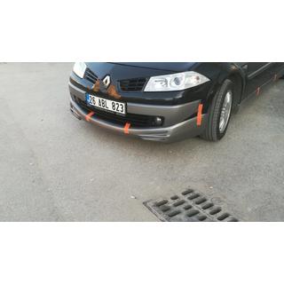 Nakładka na przedni zderzak 2006-2009 (gruntowana do lakierowania) Renault Megane II 2004-2009 zdjęcia 2