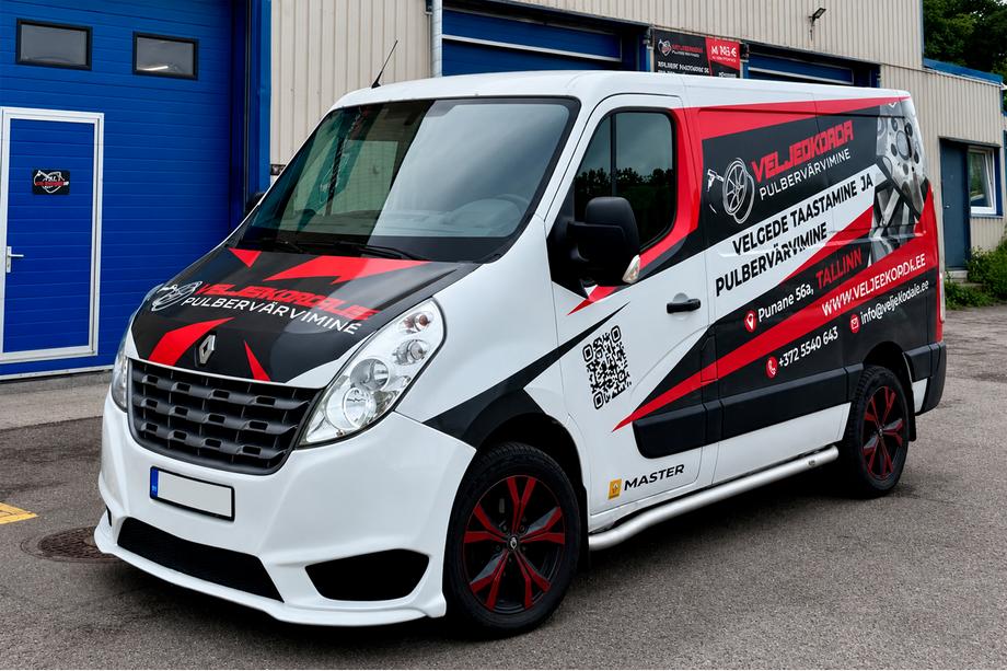 Renault Master 2011-2023 Zderzak przedni AMG (nakładka, do lakierowania) Image