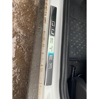 Nakładki progowe OmsaLine (4 szt, stal nierdzewna) Dacia Duster 2008-2018 zdjęcia 2