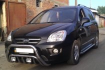 Kia Carens 1999-2012 Boczne Rury ze Stali Nierdzewnej zdjęcia 2
