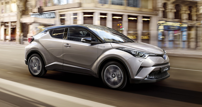 Kompaktowy, miejski crossover Toyota C-HR