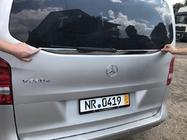 Mercedes Vito/V-class W447 2014- Listwa tylnej szyby (mała szyba) stal nierdzewna zdjęcia 5
