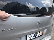 Mercedes Vito/V-class W447 2014- Listwa tylnej szyby (mała szyba) stal nierdzewna zdjęcia 6