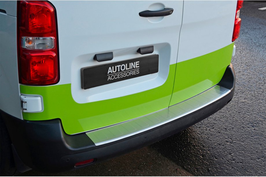 Citroen SpaceTourer 2016- Nakładka na tylny zderzak OmsaLine Stal Nierdzewna Krótki/Średni Rozstaw Osi Zdjęcia 8