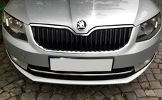 Skoda Octavia III A7 2013-2019 Nakładka na przedni zderzak ze stali nierdzewnej 13-17 zdjęcia 5