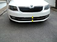 Skoda Octavia III A7 2013-2019 Nakładka na przedni zderzak ze stali nierdzewnej 13-17 zdjęcia 1
