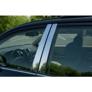 Nakładki na słupki drzwi ze stali nierdzewnej BMW X3 E83 2003-2010