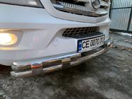 Mercedes Sprinter W906 2006–2018 Dolny pałąk przedni Shark (stal nierdzewna) 2006-2013 zdjęcia 8