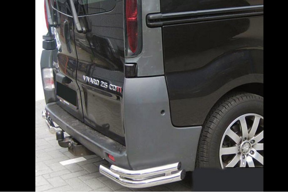 Opel Vivaro 2001–2015 Tylne narożniki AK003-podwójne (nierdzewne) Image
