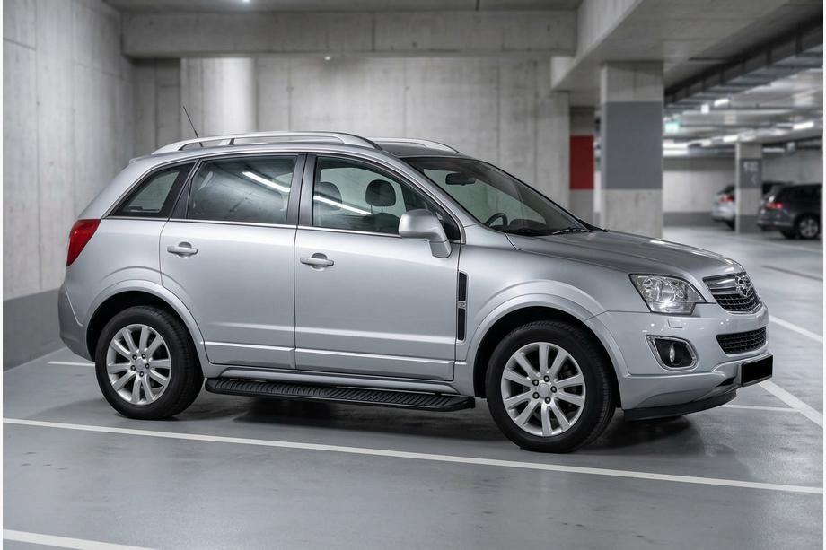 Opel Antara 2006-2017 Progi Boczné Tayga Black (2 szt., Aluminium) 2007-2015 Image