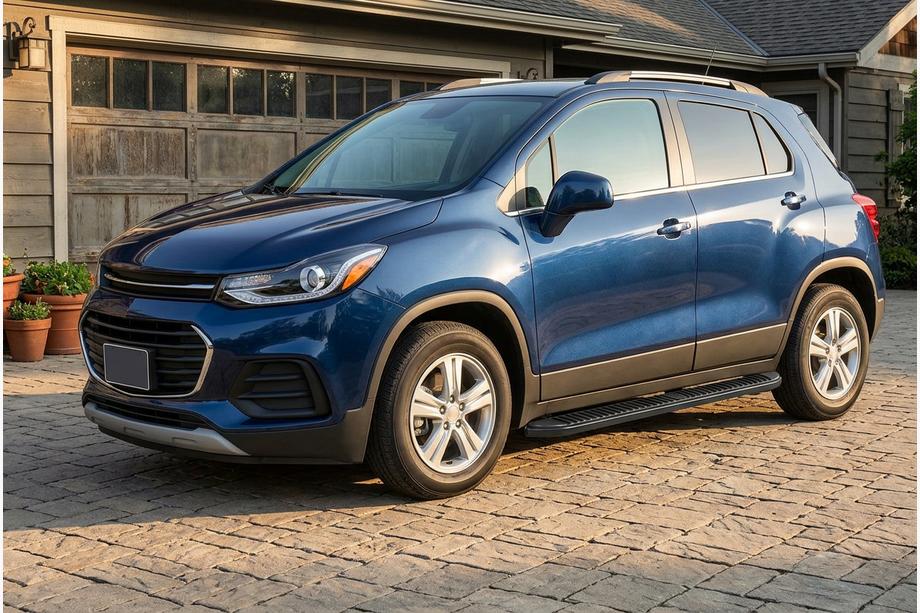 Chevrolet Trax 2012-2023 Progi Boczné Tayga Black (2 szt., Aluminium) Image