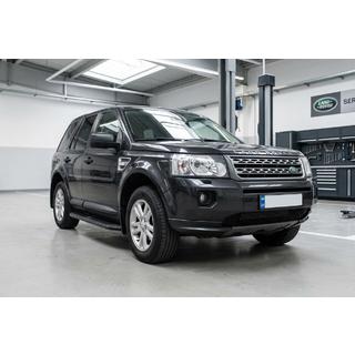 Progi Boczné Tayga Black (2 szt., Aluminium) Land Rover Freelander II 2006–2014 zdjęcia 1