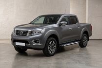Nissan Navara/NP300 2016- Progi Boczne Sunrise (2 szt., Aluminium) zdjęcia 1