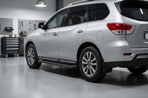 Nissan Pathfinder R52 2012-2021 Progi Boczné Allmond Black (2 szt, Aluminium) zdjęcia 1