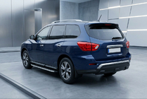 Nissan Pathfinder R52 2012-2021 Progi Boczné Fullmond (2 szt, Aluminium) zdjęcia 1