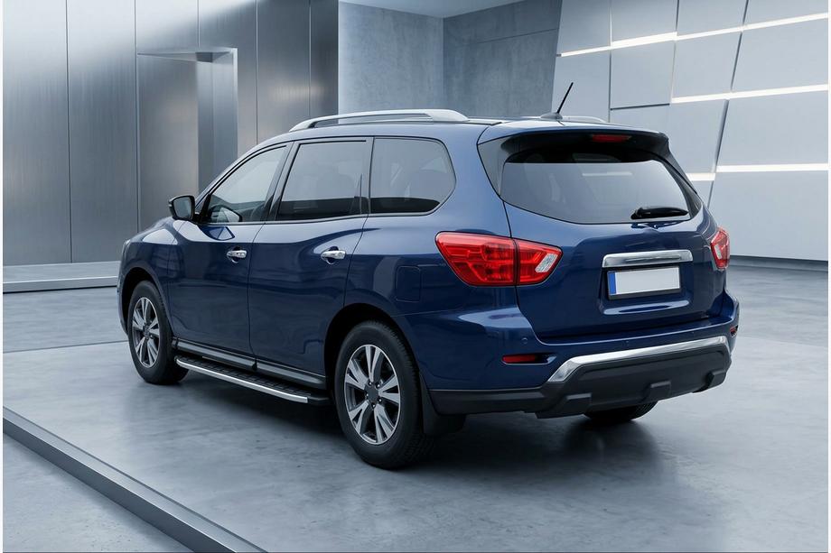 Nissan Pathfinder R52 2012-2021 Progi Boczné Fullmond (2 szt, Aluminium) Image