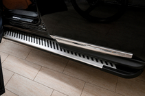 Nissan Pathfinder R52 2012-2021 Progi Boczné Line (2 szt, aluminium) zdjęcia 1