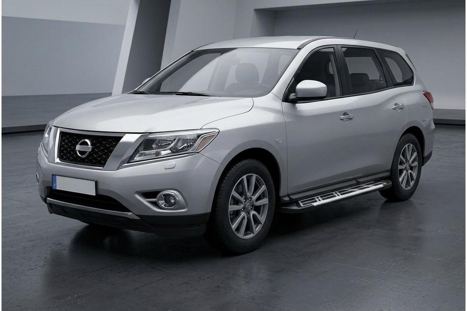 Nissan Pathfinder R52 2012-2021 Progi Boczné Sunrise (2 szt, Aluminium) Image