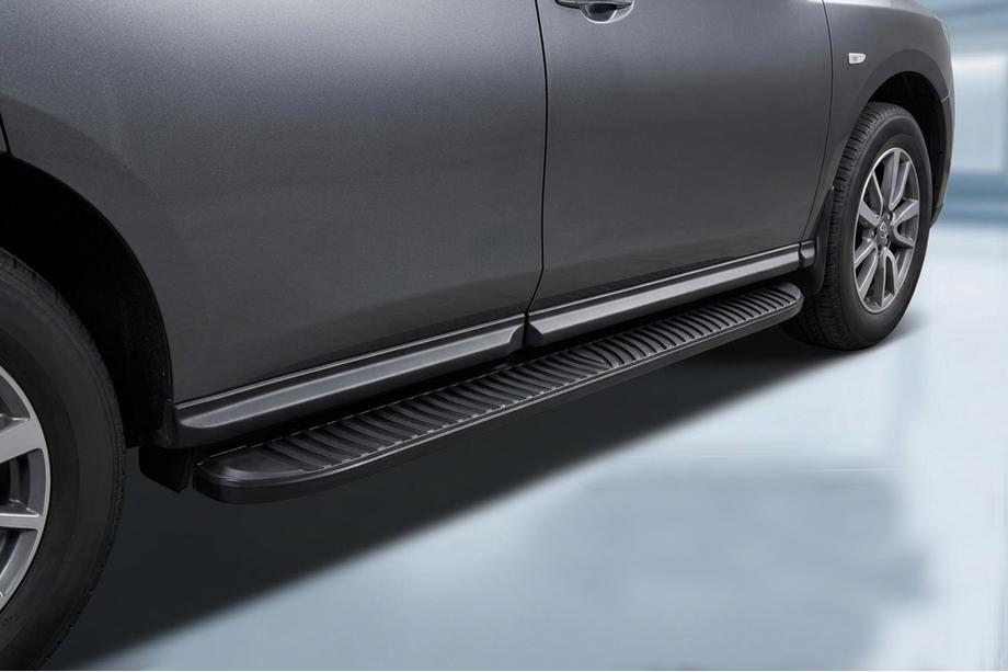 Nissan Pathfinder R52 2012-2021 Progi Boczné Tayga Black (2 szt, Aluminium) Image