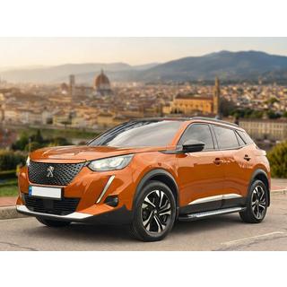 Progi Boczné Allmond Grey (2 szt, Aluminium) Peugeot 3008 2016-2023 zdjęcia 1