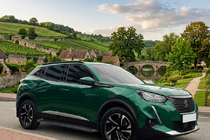 Peugeot 3008 2016-2023 Progi Boczné Allmond Black (2 szt, Aluminium) zdjęcia 1