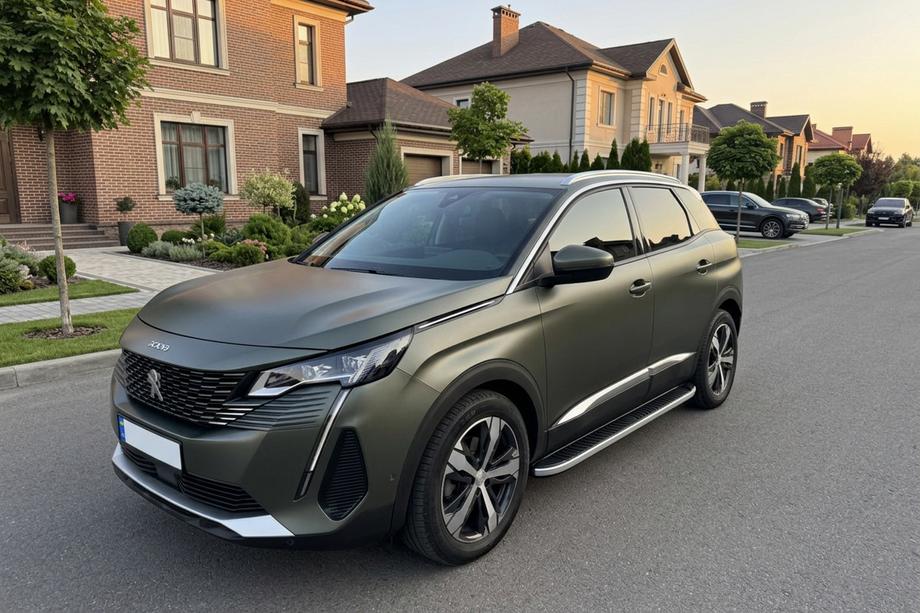 Peugeot 3008 2016-2023 Progi Boczné Tayga Grey (2 szt, Aluminium) Image