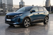 Peugeot 3008 2016-2023 Progi Boczné Tayga Black (2 szt, Aluminium) zdjęcia 1