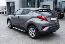 Toyota C-HR 2016-2023 Progi Boczné Sunrise (2 szt., aluminium) zdjęcia 1