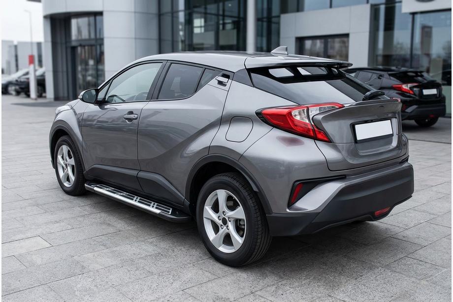 Toyota C-HR 2016-2023 Progi Boczné Sunrise (2 szt., aluminium) Image