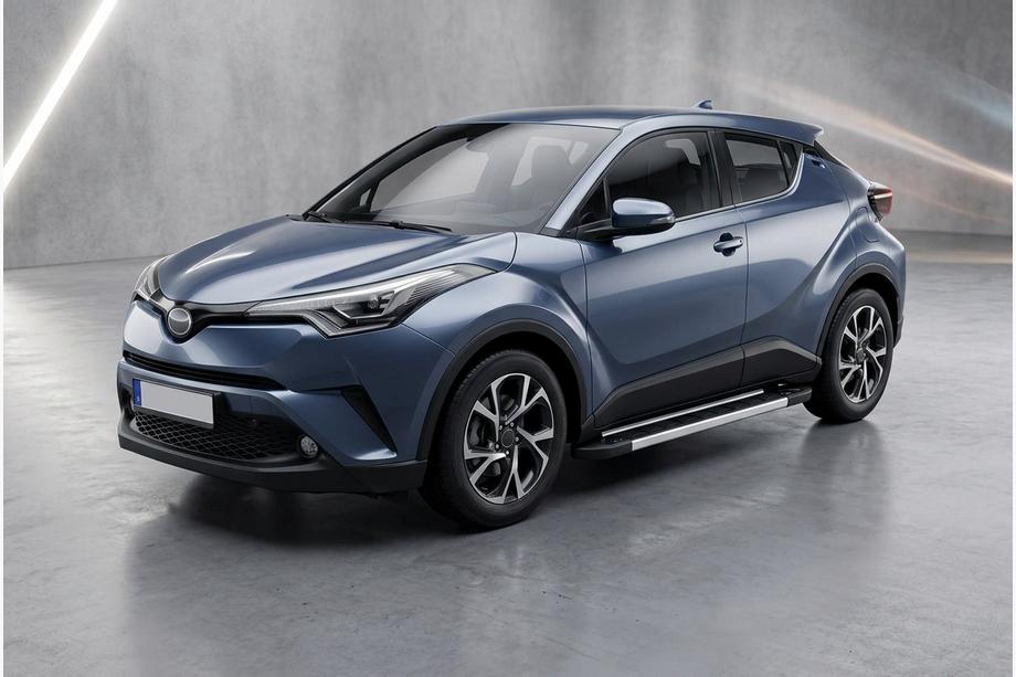 Toyota C-HR 2016-2023 Progi Boczne RedLine V1 (2 szt, Aluminium) Image