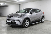 Toyota C-HR 2016-2023 Progi Boczné Tayga Grey (2 szt., aluminium) zdjęcia 1