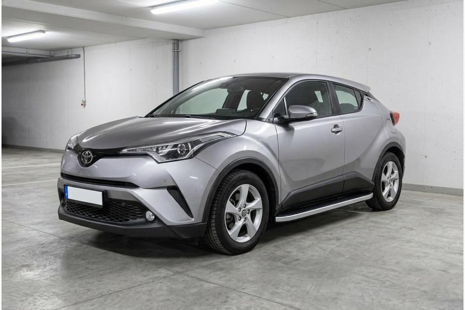 Toyota C-HR 2016-2023 Progi Boczné Tayga Grey (2 szt., aluminium) Image