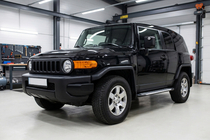 Toyota FJ Cruiser 2006-2022 Progi Boczné Line (2 szt., Aluminium) zdjęcia 1