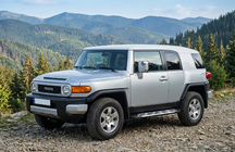 Toyota FJ Cruiser 2006-2022 Progi Boczné Sunrise (2 szt., aluminium) zdjęcia 1