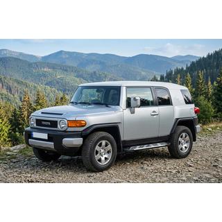 Progi Boczné Sunrise (2 szt., aluminium) Toyota FJ Cruiser 2006-2022 zdjęcia 1