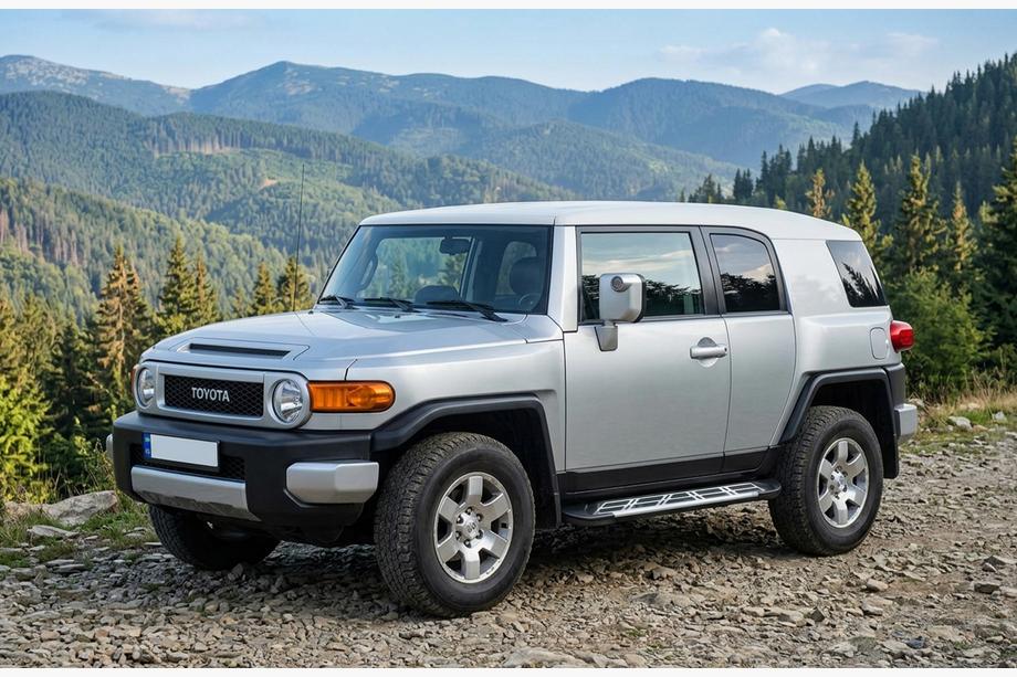 Toyota FJ Cruiser 2006-2022 Progi Boczné Sunrise (2 szt., aluminium) Image