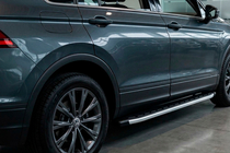 Volkswagen Tiguan 2016-2023 Progi Boczné Fullmond (2 szt., Aluminium) zdjęcia 1
