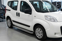 Peugeot Bipper 2008-2017 Progi Boczne Maydos V2 (2 szt., Aluminium i Stal Nierdzewna) zdjęcia 1