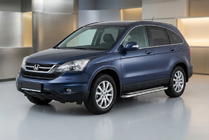 Honda CRV 2007-2011 Progi Boczne Maydos V2 (2 szt., Aluminium i Stal Nierdzewna) zdjęcia 1