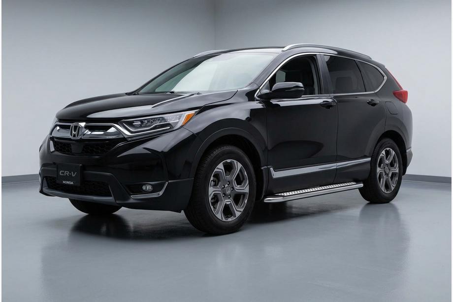 Honda CRV 2017-2022 Progi Boczne Maydos V2 (2 szt., Aluminium i Stal Nierdzewna) Image