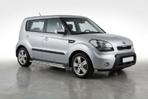 Kia Soul I 2008-2013 Progi Boczne Maydos V2 (2 szt., Aluminium i Stal Nierdzewna) zdjęcia 1