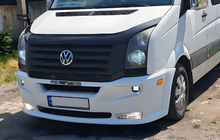 Volkswagen Crafter 2006-2016 Nakładka na przedni zderzak 2012↗ (Era prosty, do lakierowania) zdjęcia 5