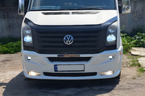 Volkswagen Crafter 2006-2016 Nakładka na przedni zderzak 2012↗ (Era prosty, do lakierowania) zdjęcia 6