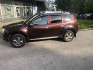 Dacia Duster 2008-2018 Deflektory szyb z listwą chromowaną (4 szt, Niken) zdjęcia 1