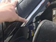 Fiat Doblo II 2010-2022 Deflektory szyb z listwą chromowaną (4 szt, Niken) zdjęcia 6