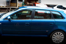 Audi A3 2003-2012 Dolne listwy okienne stal nierdzewna zdjęcia 4