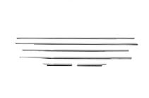 Audi A3 2003-2012 Dolne listwy okienne stal nierdzewna zdjęcia 5
