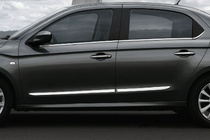 Fiat Albea 2002-2012 Listwa drzwiowa nierdzewna zdjęcia 1