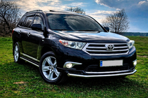 Toyota Highlander 2008-2013 Osłona Przednia ST008 (2010-2013, Stal Nierdzewna) zdjęcia 2