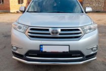 Toyota Highlander 2008-2013 Osłona Przednia ST008 (2010-2013, Stal Nierdzewna) zdjęcia 4